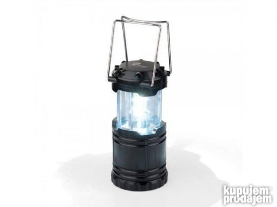 LED lampa za kampovanje isključuje se pritiskom nadole.