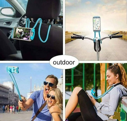 Držač za mobilni telefon sa vratnim osloncem.