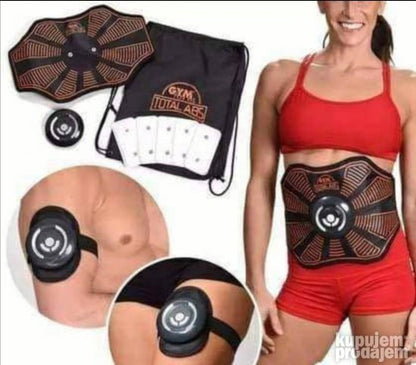 Elektrostimulator za mišiće prikazan kao proizvod za ličnu negu.