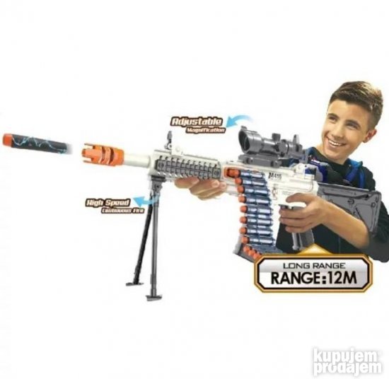 K-Shoot igračka puška sa podesivom optikom.