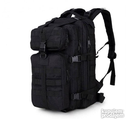 Na slici je taktički Army ranac zapremine 30 l.