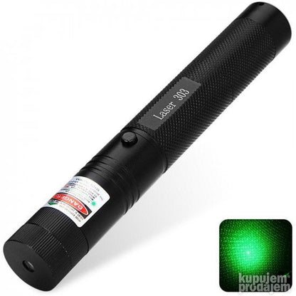 Laserski pokazivač PRODAVANI AL-303 sa zelenim laserom.
