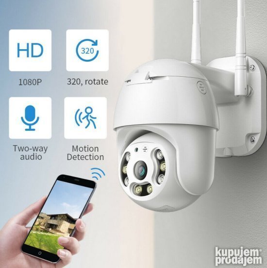 IP WiFi kamera A6 namenjena video-nadzoru.
