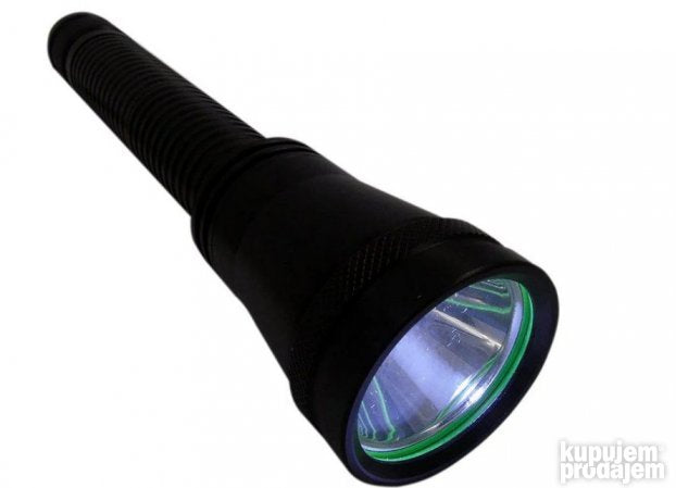 Reflektor lovne lampe sa aluminijumskim ogledalom unutar reflektora.