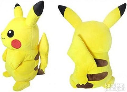 Igračka u plišanom obliku sa likom Pikachua.