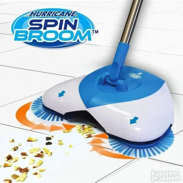 Spin Broom je četka za čišćenje tvrdih površina u domaćinstvu.
