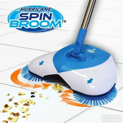 Spin Broom je četka za čišćenje tvrdih površina u domaćinstvu.