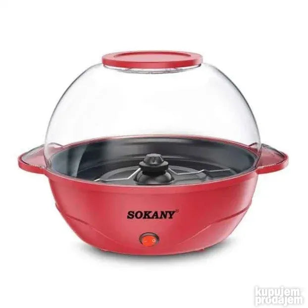 Aparat Sokany SK905 za pripremu kokica prikazan je na fotografiji.