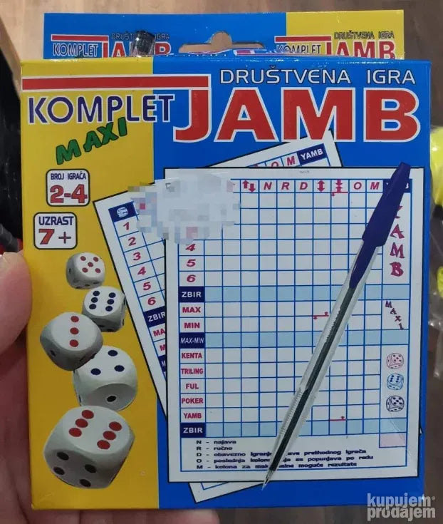 Društvena igra Jamb brenda PRODAVANI.