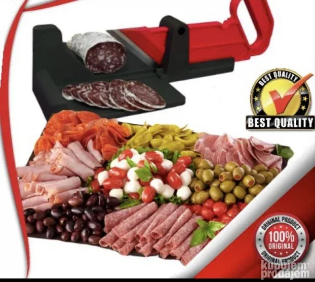 Sekač PRODAVANI za pripremu tankih kriški namirnica za meze.