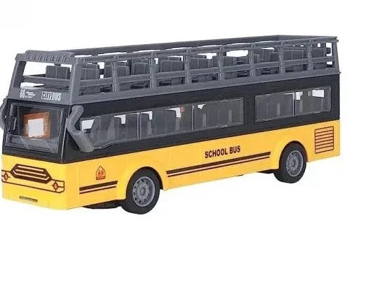Dvospratni autobus u obliku igračke za upravljanje daljincem.