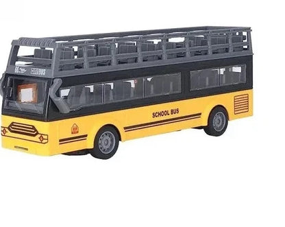 Dvospratni autobus u obliku igračke za upravljanje daljincem.