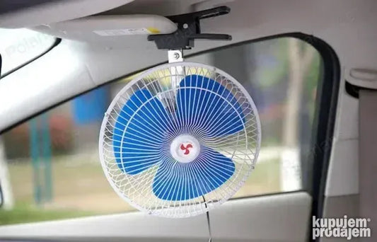 Ventilator za auto na 24v metalni sa stipaljkom - Ali tako