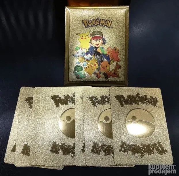 Kesica sa Pokémon kartama za kolekcionarsku zbirku.