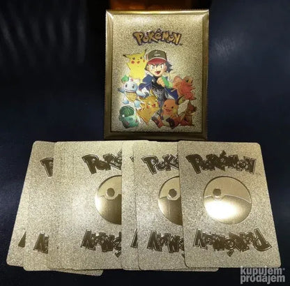 Kesica sa Pokémon kartama za kolekcionarsku zbirku.