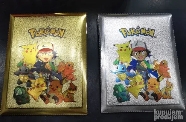 Pokémon karte predstavljene u pakovanju koje sadrži 10 komada.