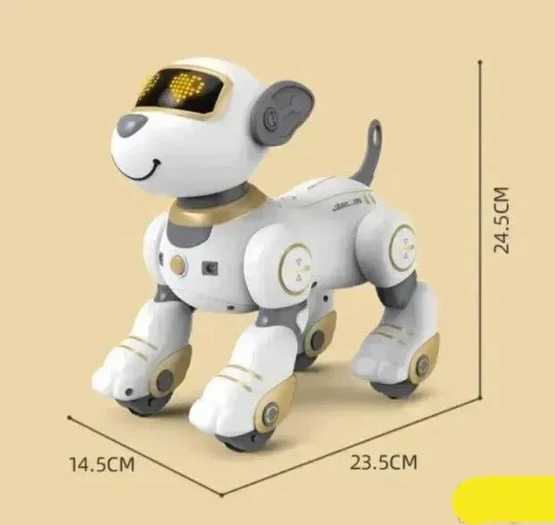 Robot pas igračka namenjena je igri uz daljinsko upravljanje.