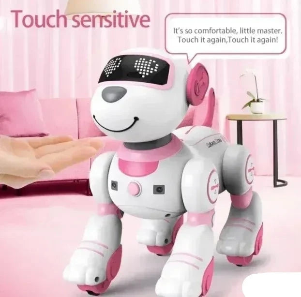 Robot pas za igru može da se programira za niz pokreta.