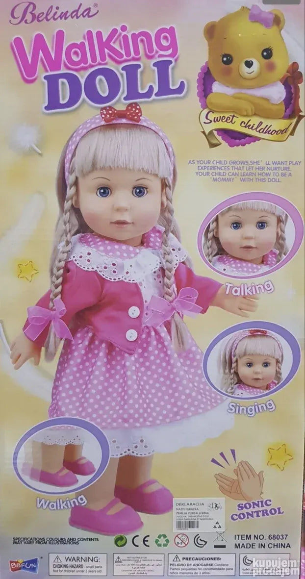 Lutka Belinda predstavljena kao interaktivna igračka za decu.