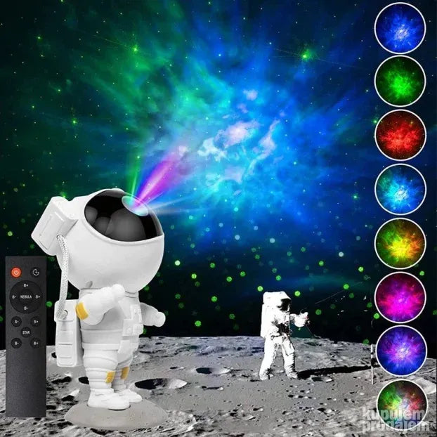 Astronautski projektor namenjen stvaranju svetlosnog ugođaja u prostoriji.