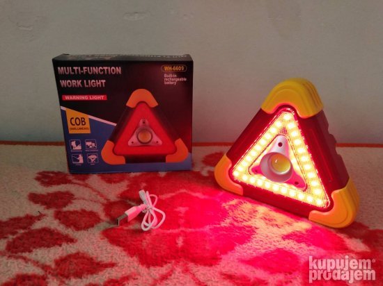 Trougao multifunkcionalni -svetleci led trougao