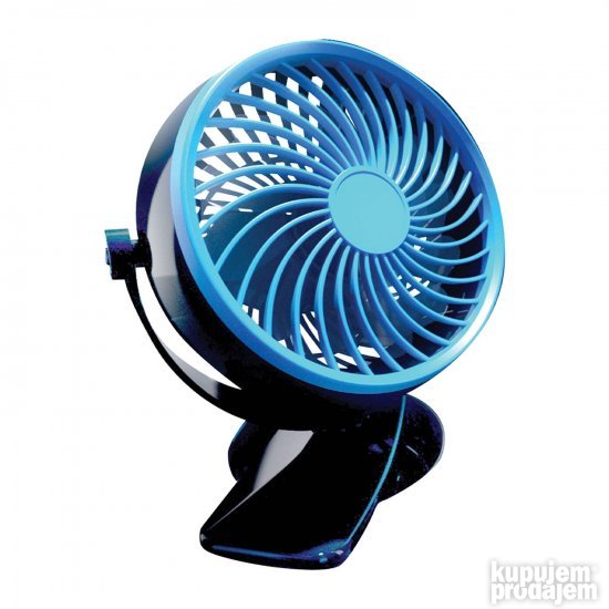 Mini stoni ventilator sa mogućnošću horizontalne i vertikalne rotacije.