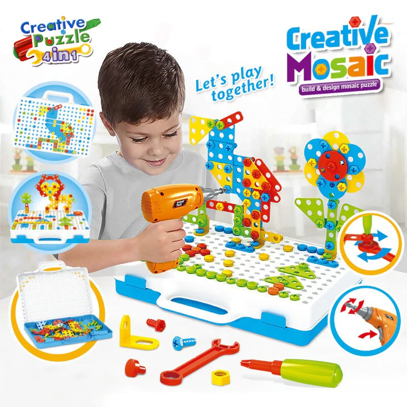 Set sa alatom 4 u 1 za osmišljavanje kreativnih ideja.