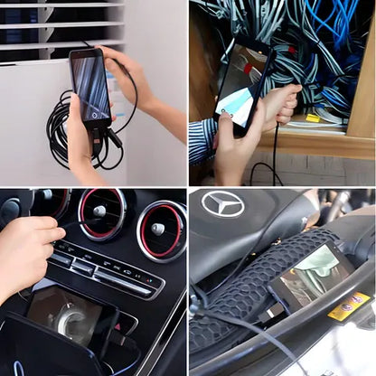 Endoskopska kamera sa fleksibilnim USB kablom dužine pet metara.