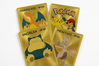Pokemon Zlatne Holografske Karte Kolekcija