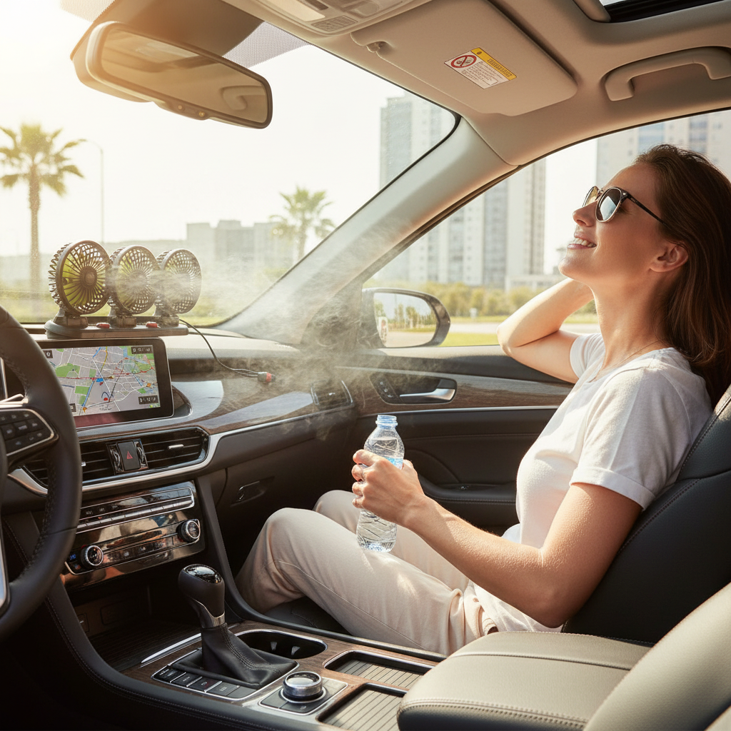 Trostruki Auto Ventilator – Lifestyle
