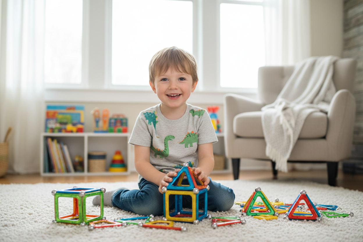 Magnetic Set – dete se igra