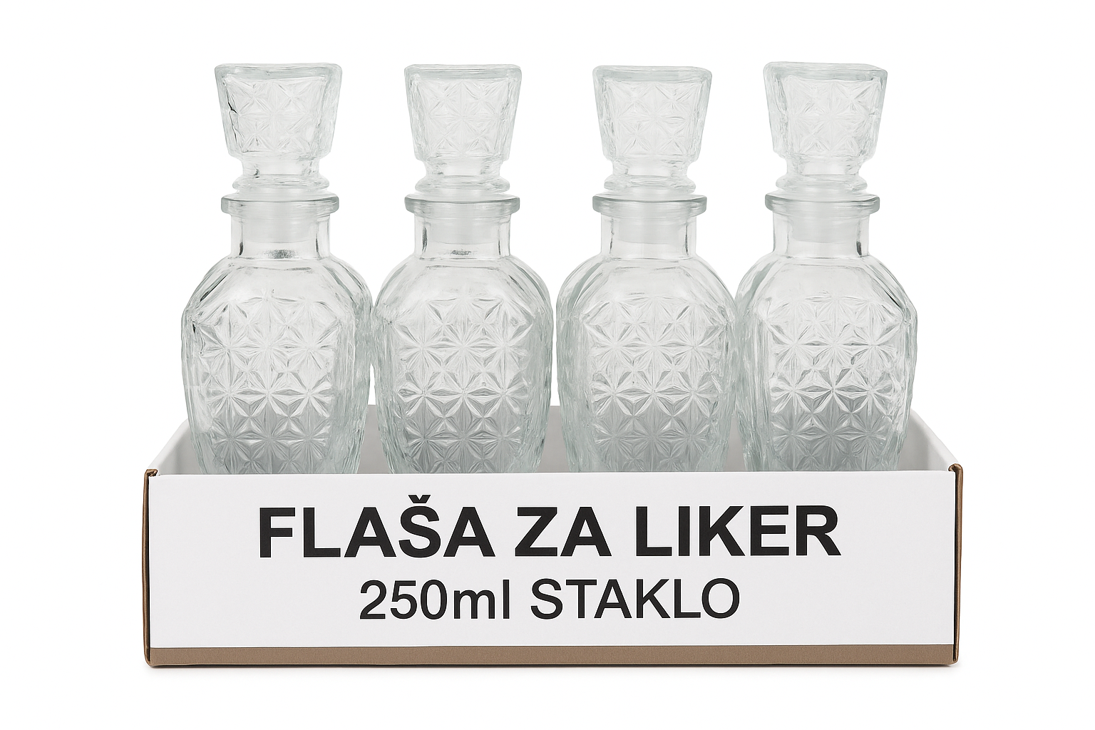 Kompaktna kristalna flaša - originalno pakovanje