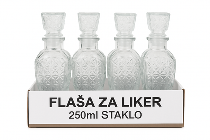 Kompaktna kristalna flaša - originalno pakovanje