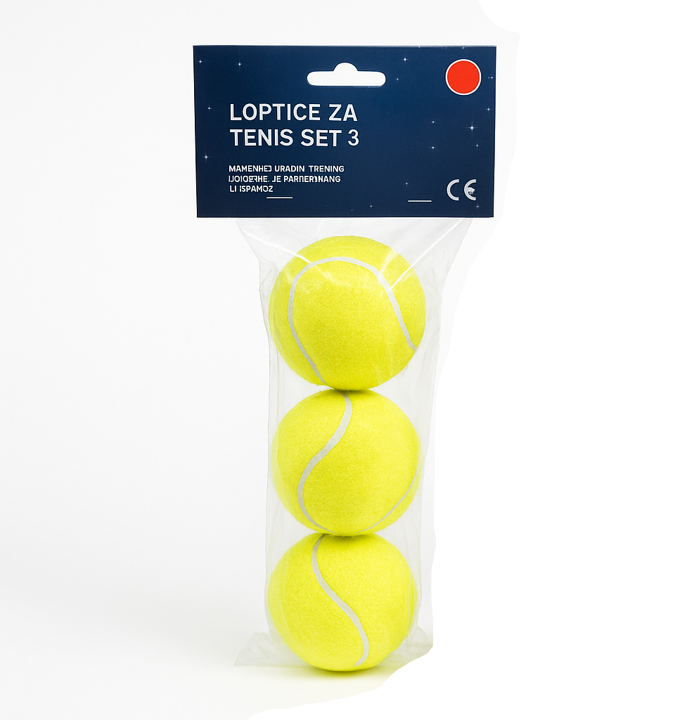 Tenis set sa peharima - originalno pakovanje