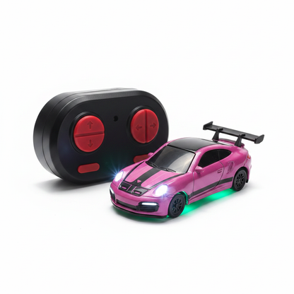 Mini RC Car ljubičasti Porsche 911 sa daljinskim