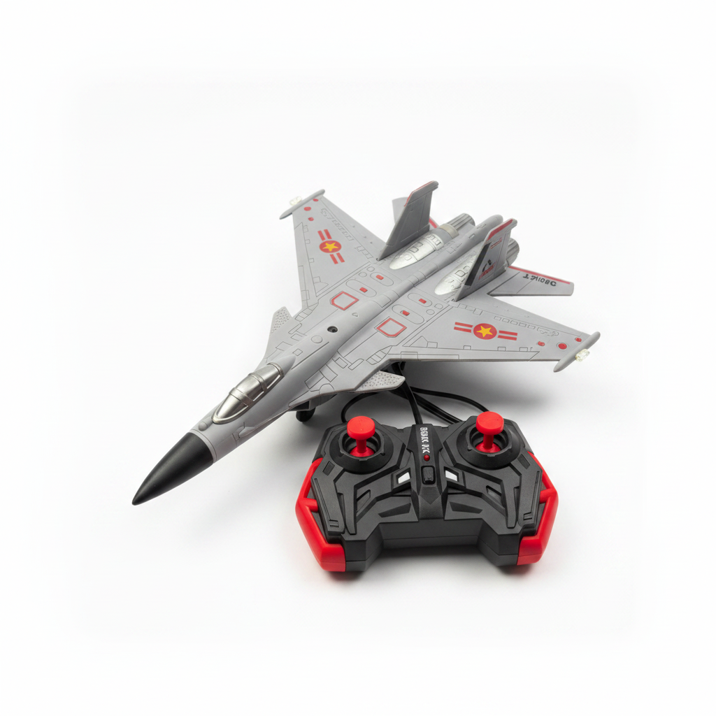 RC Fighter Jet – bela pozadina