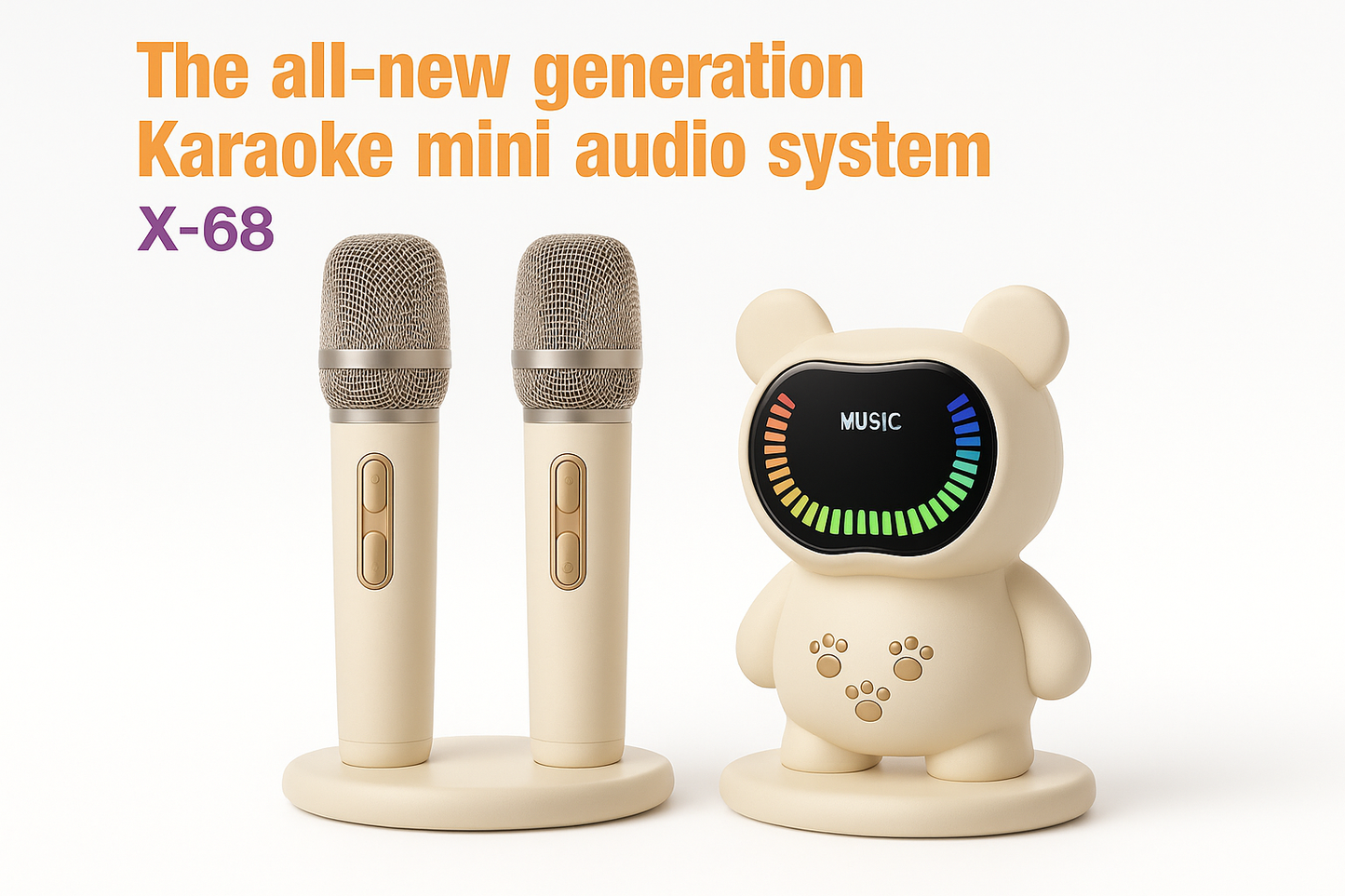 X-68 Karaoke mikrofoni