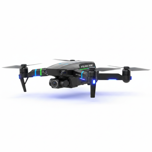Intelligent Drone – bela pozadina