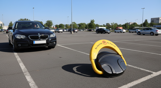 Automatska parking brana instalirana na parkingu – lifestyle foto