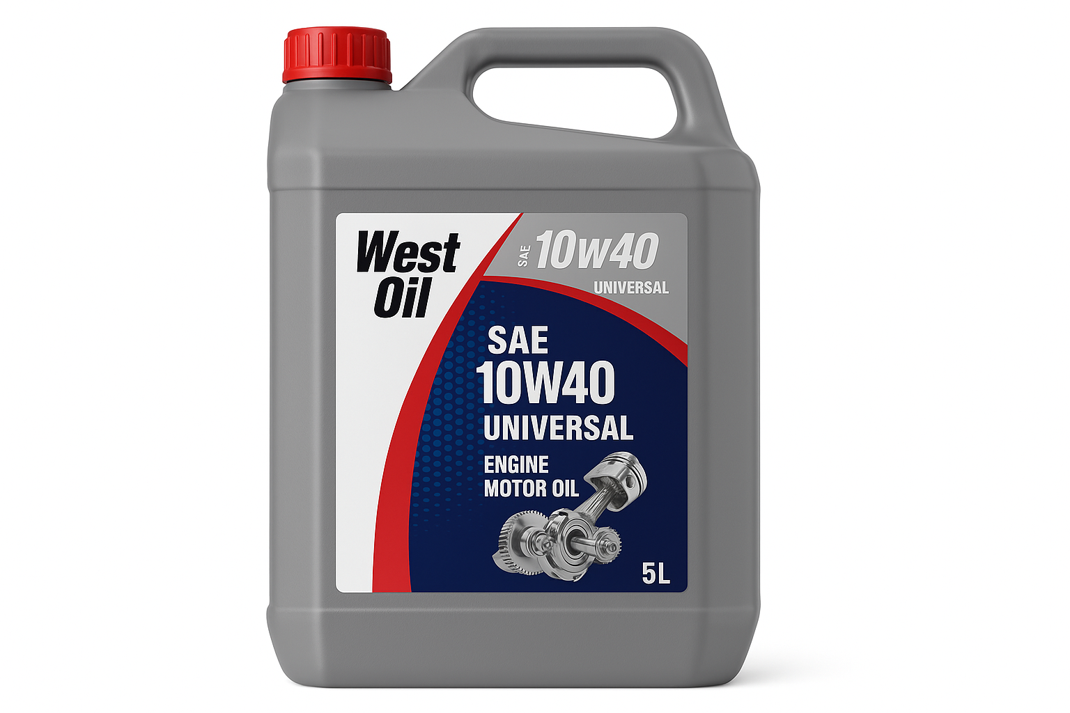 West Oil detalj etikete