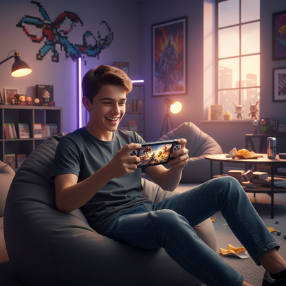 EONY konzola – tinejdžer igra lifestyle foto