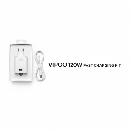 VIPOO 120W Fast Charging Kit - Kompletni Set