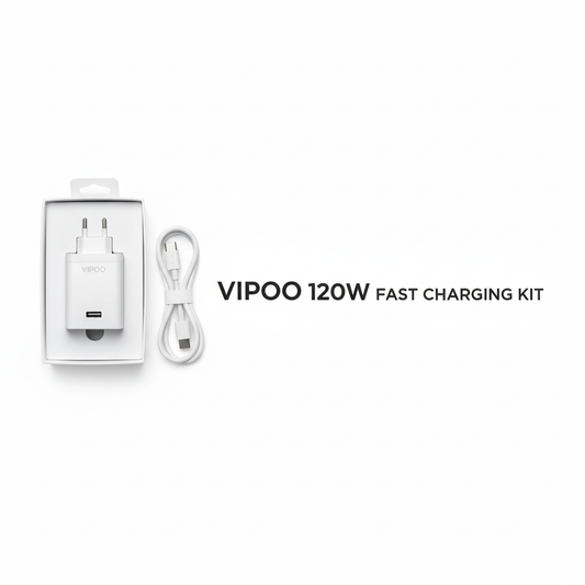 VIPOO 120W Fast Charging Kit - Kompletni Set