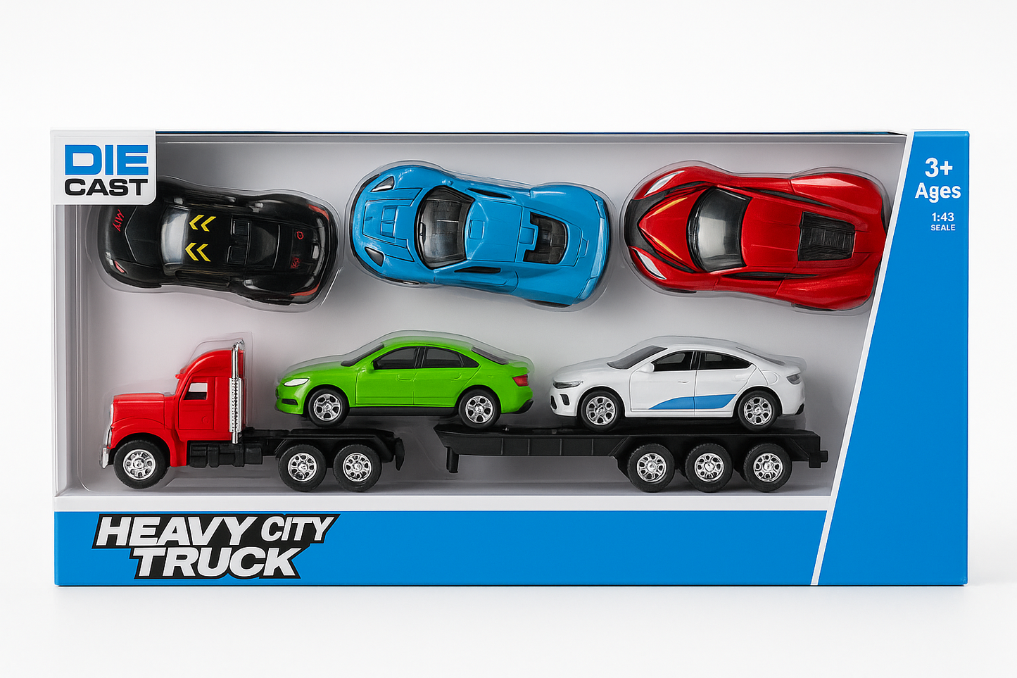 Die Cast Heavy Truck Set - Glavni prikaz