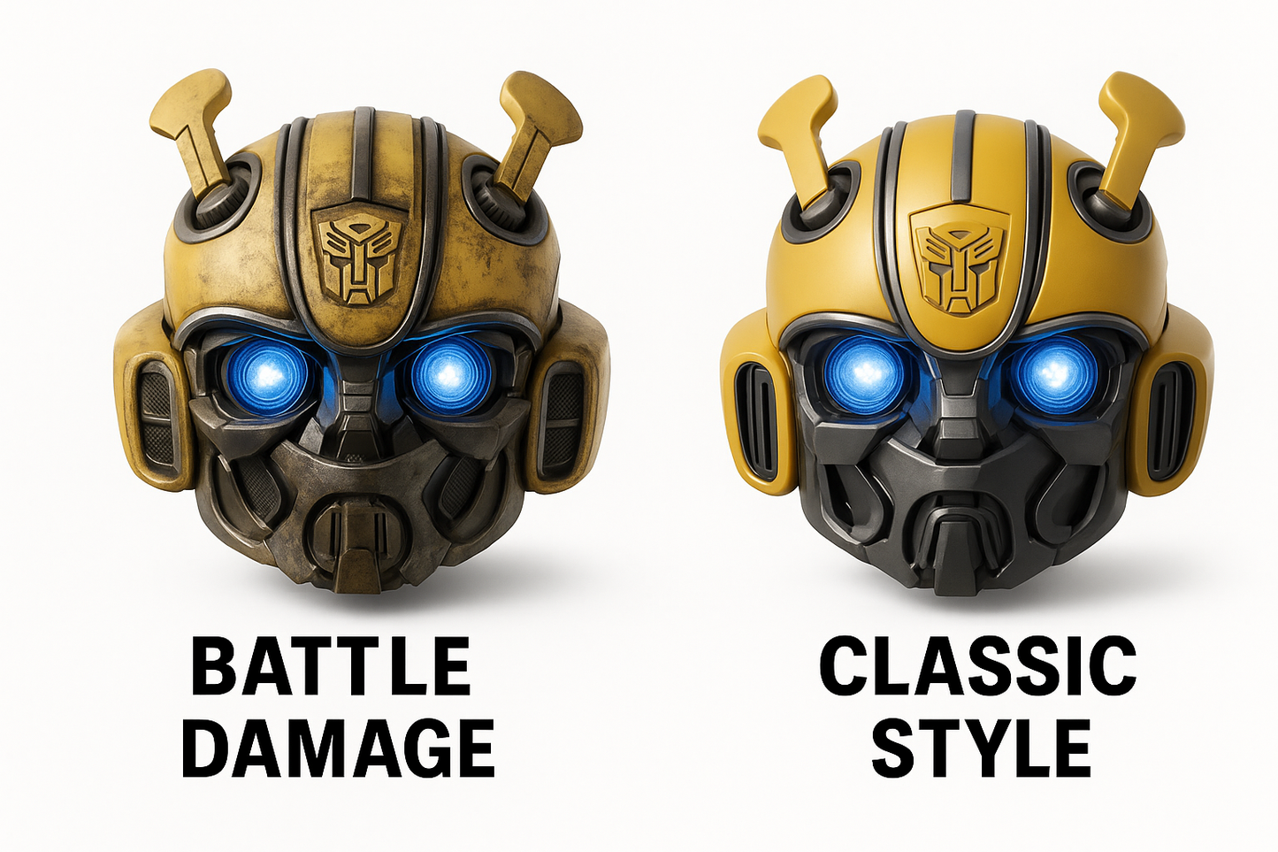 Bumblebee kaciga LED efekti