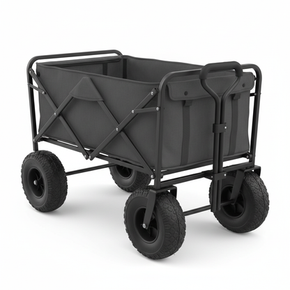 Heavy Duty Foldable Wagon – studio foto na beloj pozadini