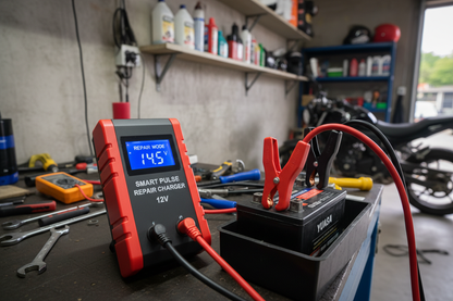 12V Pulse Charger – punjenje motor akumulatora