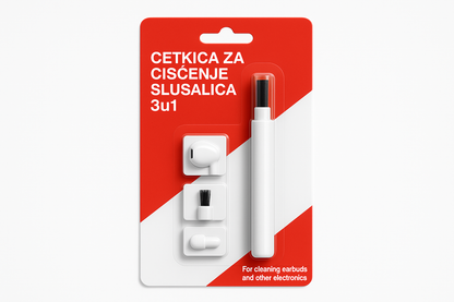 Set za Čišćenje Slušalica - Originalno Pakovanje