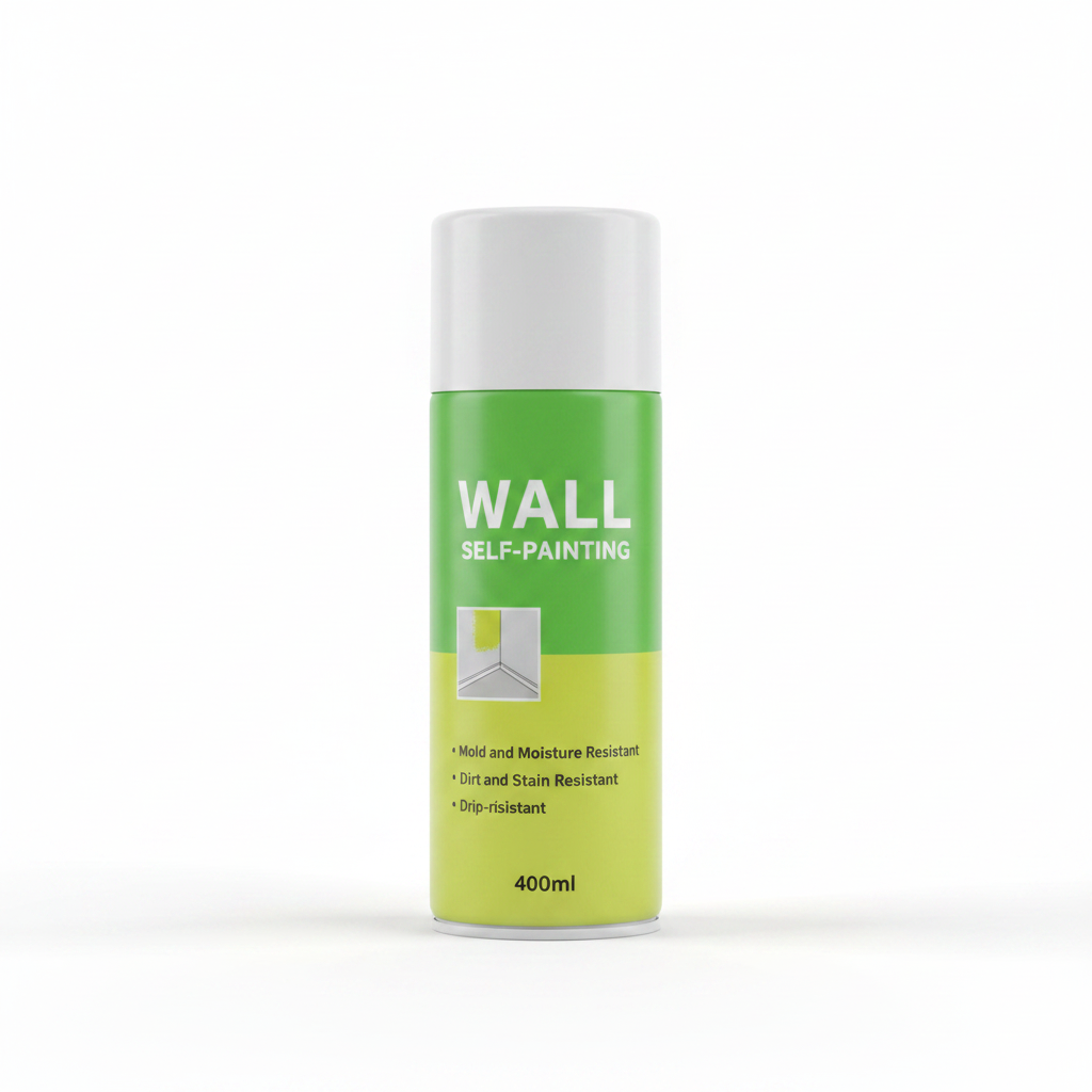 WALL Self-Painting sprej – studio foto na beloj pozadini