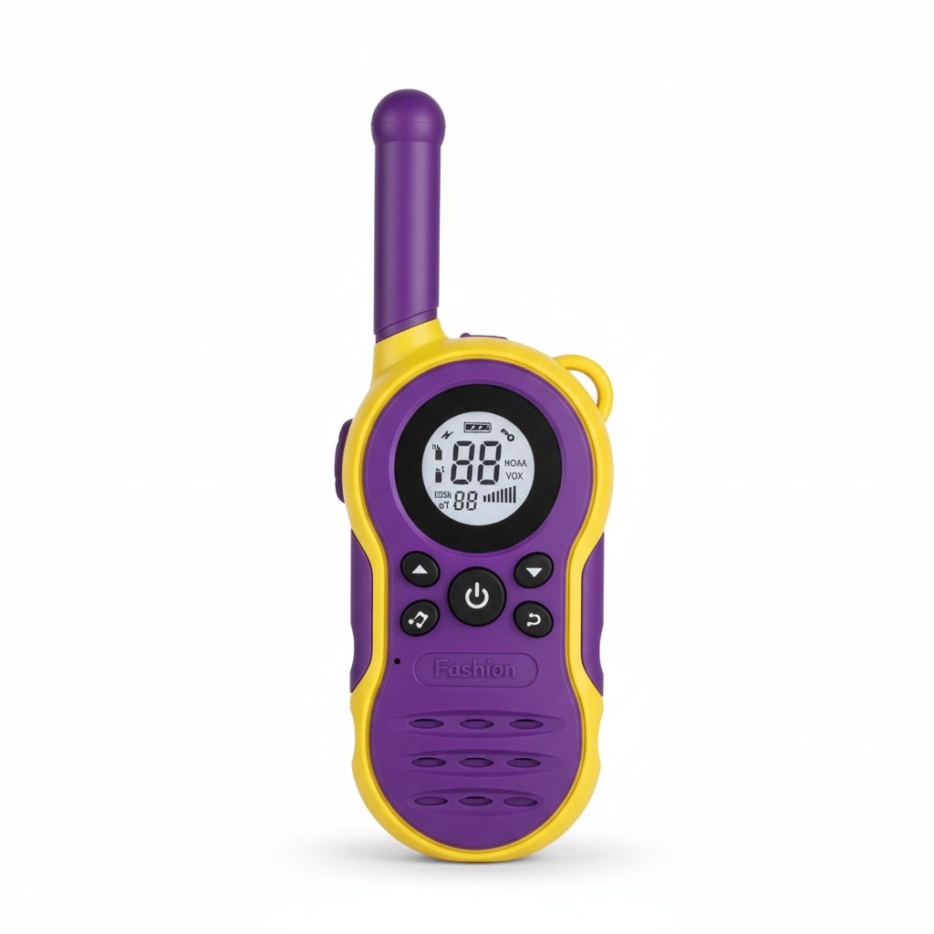 Fashion Walkie Talkie Ljubičasti - Prednji Pogled